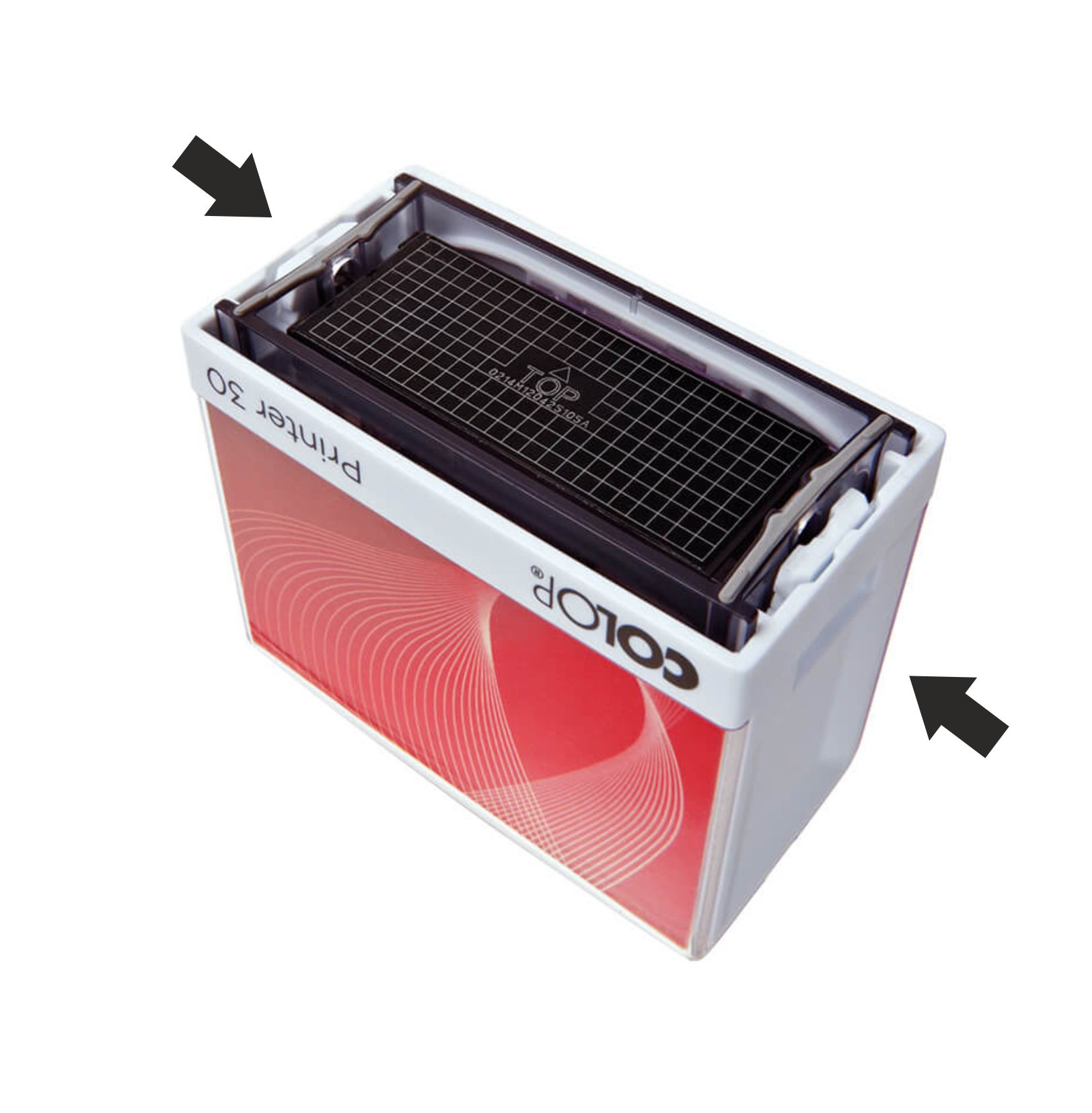 Fertiger Stempel - bereit zum Gebrauch